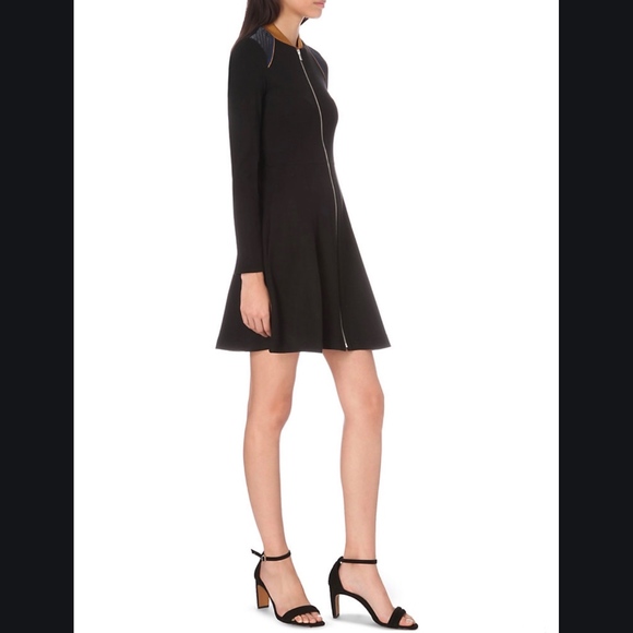 Maje Raline Crepe Dress - Picture 2 of 5